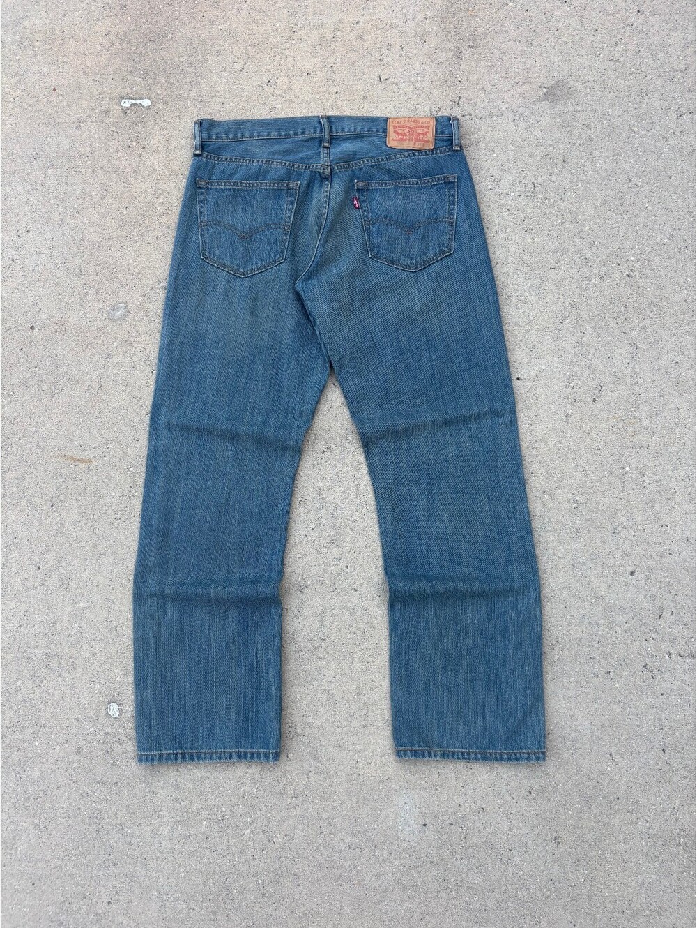Vintage Levis 559 Relaxed Straight Fit Blue Jeans Size 33x32